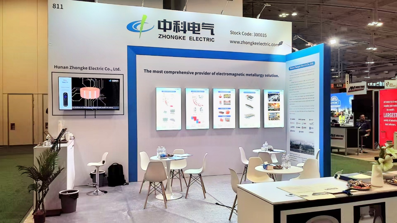 يعرض Hunan Zhongke Electric الحلول الكهرومغناطيسية المبتكرة في Aistech 2025 في ناشفيل